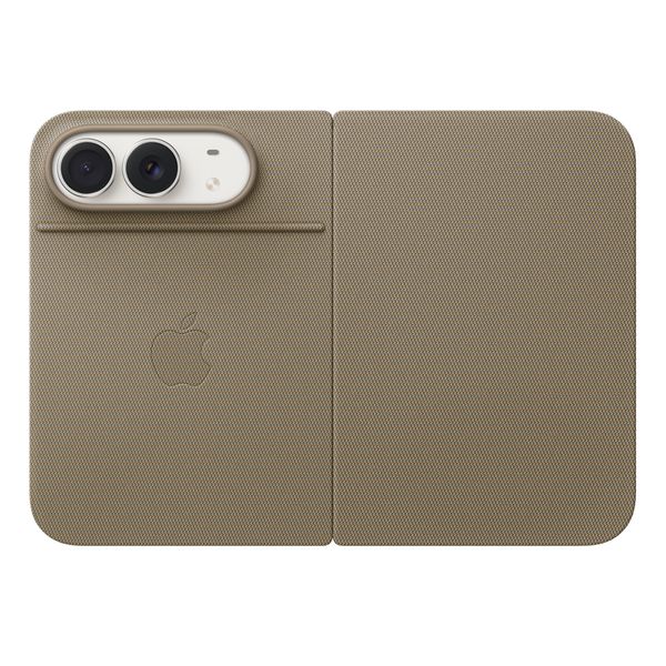 Apple Folio met standaard Apple iPhone Duo - Taupe