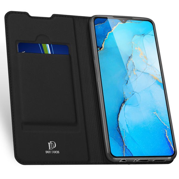 Dux Ducis Slim Softcase Bookcase Oppo Find X2 Lite - Zwart