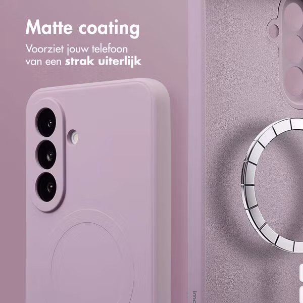 imoshion Color Backcover met MagSafe Samsung Galaxy A56 - Paars