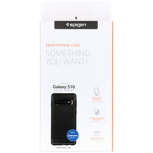 Spigen Rugged Armor Backcover Samsung Galaxy S10