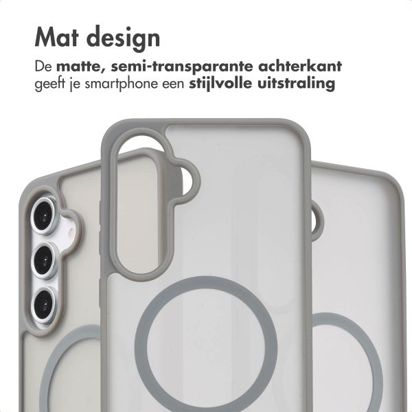 imoshion Color Guard Backcover met MagSafe Samsung Galaxy S24 FE - Grijs