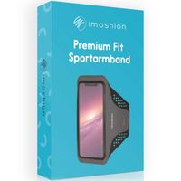 imoshion Premium Fit - Telefoonhouder hardlopen - Size XL - Zwart