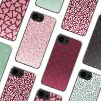 imoshion Design hoesje Apple iPhone 16e - Berries Blush