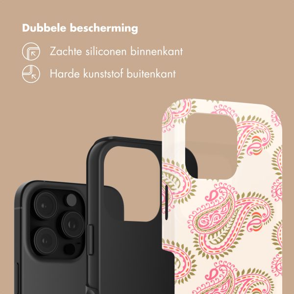 Selencia Vivid Backcover Apple iPhone 16 Pro Max - Paisley Blush