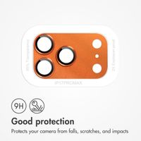 imoshion Camera Protector Glass 2-pack Apple iPhone 17 Pro Max - Cosmic Orange