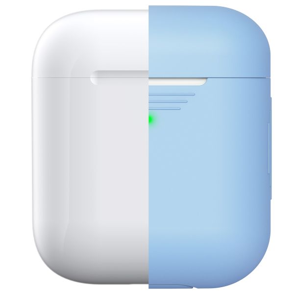 KeyBudz Elevate Protective Silicone Case Apple AirPods 1 / 2 - Baby Blue