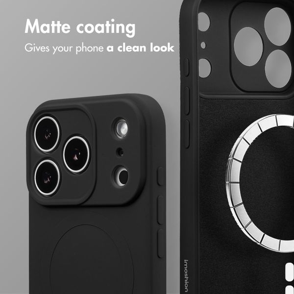 imoshion Colour Back Cover with MagSafe Apple iPhone 17 Pro - Black