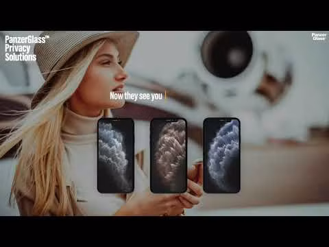 PanzerGlass CamSlider™ Privacy Screenprotector iPhone 8 / 7 / 6s / 6