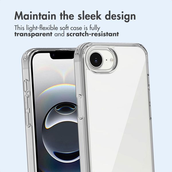 imoshion Protective Back Cover Apple iPhone 17e / 16e - Transparent