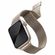 Uniq Dante Mesh Milanese stalen bandje Apple Watch Series 1 t/m 9 / SE (38/40/41 mm) | Series 10 (42 mm) - Starlight