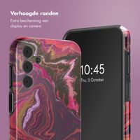 Selencia Vivid Tough Backcover Samsung Galaxy A15 (5G/4G) - Marble Purple