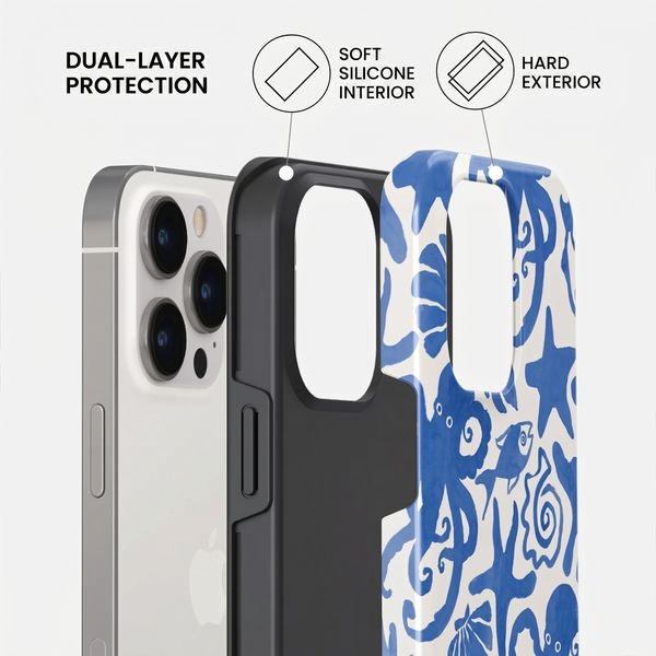 Burga Tough Back Cover with MagSafe Apple iPhone 15 Pro - Nera