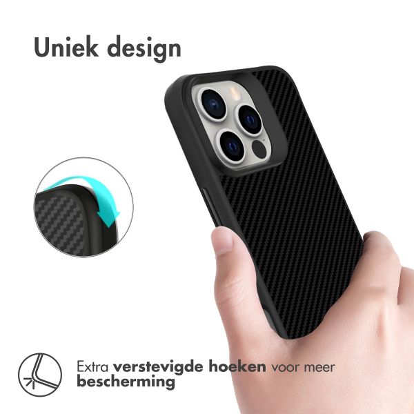 imoshion Rugged Hybrid Case Apple iPhone 16 Pro - Zwart