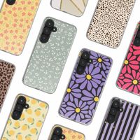 imoshion Design hoesje Samsung Galaxy S24 FE - Smoke Green Flowers