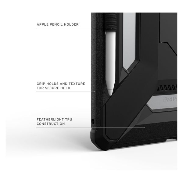 UAG Scout Bookcase Apple iPad Pro 11 (2025) M5 / (2024) M4 - Black