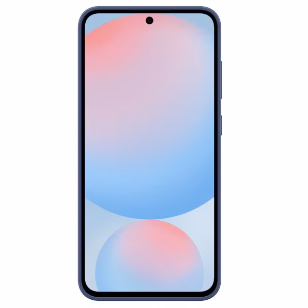 Samsung Originele Silicone Backcover Samsung Galaxy S24 FE - Blauw