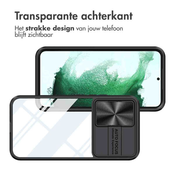 imoshion Camslider Backcover Samsung Galaxy A54 (5G) - Zwart