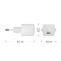 dbramante1928 re-charge | Wall Charger - USB-C 25 Watt - Wit