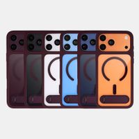 Accezz Hold Backcover met MagSafe Apple iPhone 18 Pro Max / 17 Pro Max - Dark Cherry