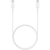 Samsung Originele USB-C naar USB-C kabel - 1 meter - 25 Watt + Originele Fast Charging Adapter USB-C Oplader - 25 Watt - Wit