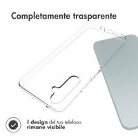 Accezz Clear Backcover Samsung Galaxy A54 (5G) - Transparant