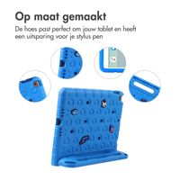 imoshion Kidsproof tablethoes met afneembare dolls Apple iPad 9 (2021) 10.2 inch / iPad 8 (2020) 10.2 inch / iPad 7 (2019) 10.2 inch - Blauw