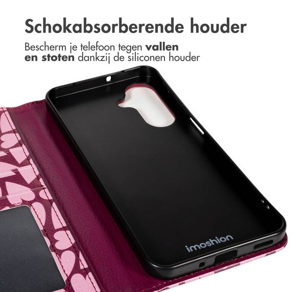 imoshion Design Bookcase Samsung Galaxy A36 - Hearty Blush