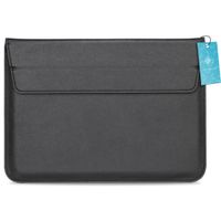 imoshion Vegan Lederen Laptop Sleeve 15 inch - Zwart