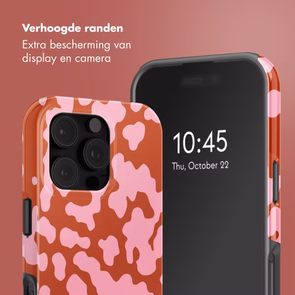 Selencia Vivid Backcover met MagSafe Apple iPhone 16 Pro - Moo’d Blush Pink