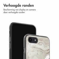 imoshion  Design hoesje iPhone SE (2022 / 2020) / 8 / 7 - Sandy Marble