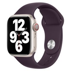 Apple Sport Band Apple Watch Series 1 t/m 9 / SE (38/40/41 mm) | Series 10 / 11 (42 mm) - Elderberry