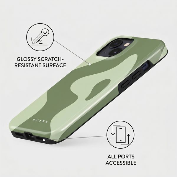 Burga Tough Back Cover with MagSafe Apple iPhone 14 - No Rush