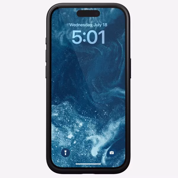 Nomad Modern Leather Case met MagSafe Apple iPhone 15 Pro - Bruin