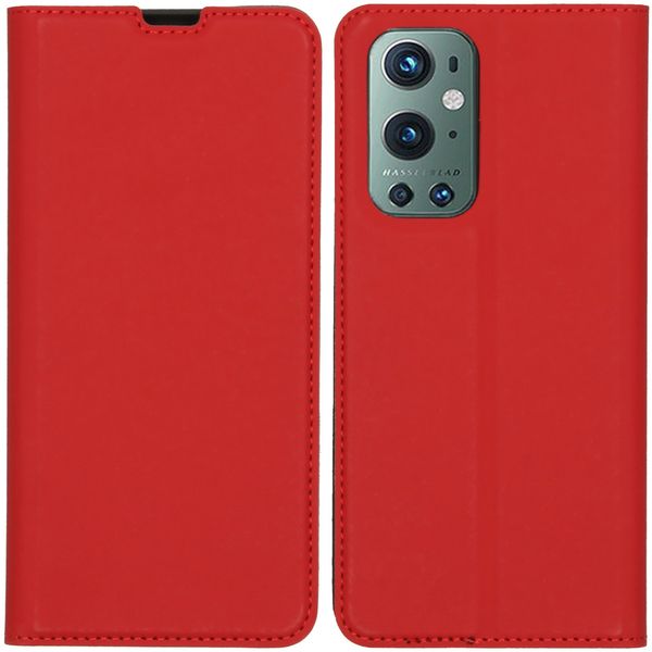 imoshion Slim Folio Bookcase OnePlus 9 Pro - Rood