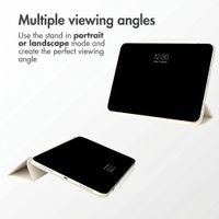 imoshion Magnetic Book Case Apple iPad 11 (2025) 11 inch A16 / iPad 10 (2022) 10.9 inch - Beige