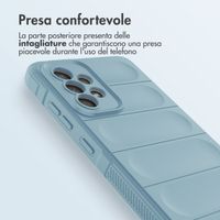 imoshion EasyGrip Backcover Samsung Galaxy A52(s) (5G/4G) - Lichtblauw