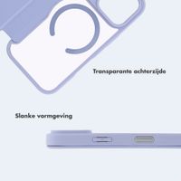 imoshion Transparante Bookcase met MagSafe Apple iPhone 18 Pro Max / 17 Pro Max - Lila