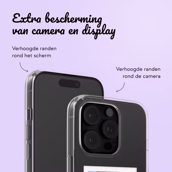 Hoesje met eigen foto en/of tekst Apple iPhone 16 Pro Max - Polaroid