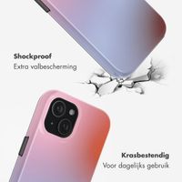 Selencia Vivid Backcover met MagSafe Apple iPhone 15 - Gradient Soft Blush