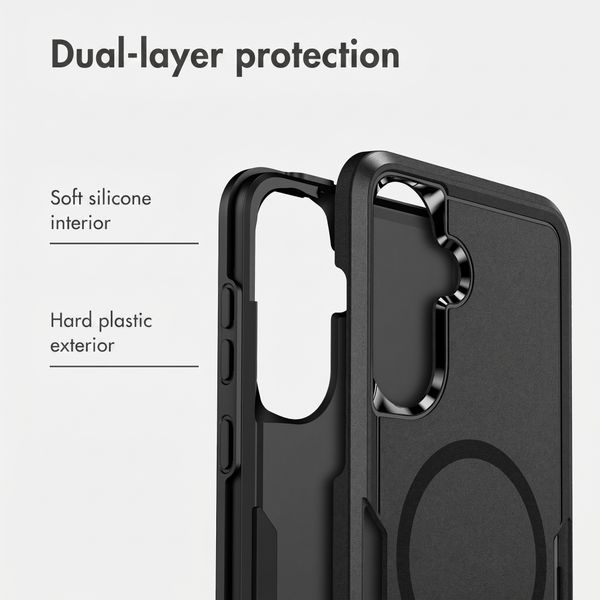 imoshion Back Cover with MagSafe Samsung Galaxy A37 (5G) - Black