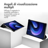 imoshion Trifold Bookcase Xiaomi Pad 6 / 6 Pro - Zwart