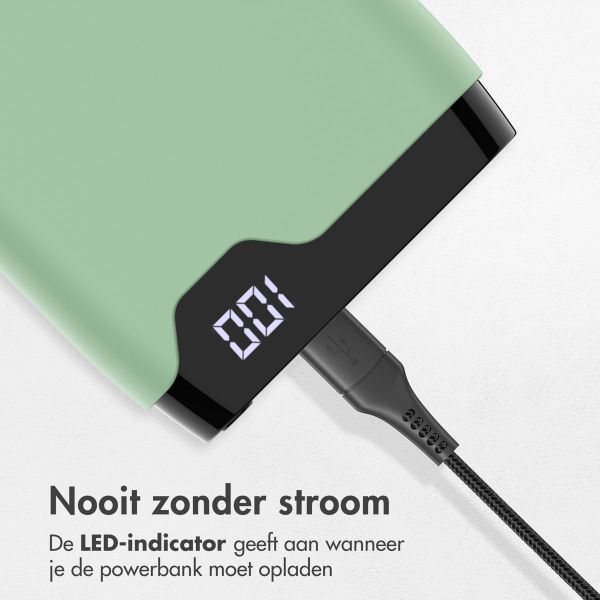 imoshion Powerbank 20.000 mAh - Quick Charge en Power Delivery - Groen