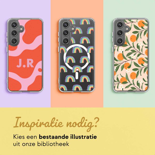 Ontwerp je eigen MagSafe Clear Case Samsung Galaxy S25 - Transparant