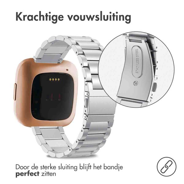 imoshion Stalen bandje Fitbit Versa 2 / Versa Lite - Zilver