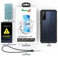 Redpepper Dot Plus Waterproof Backcover Galaxy S21 Plus - Zwart