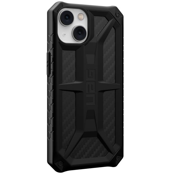 UAG Monarch Backcover iPhone 14 - Carbon Fiber