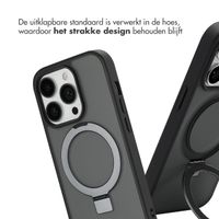 Accezz Ring Stand Backcover met MagSafe Apple iPhone 14 Pro - Zwart