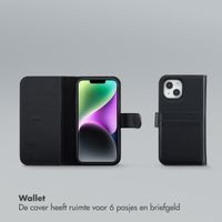 Selencia Olyn Uitneembare Bookcase met MagSafe Apple iPhone 14 / 13 - Zwart