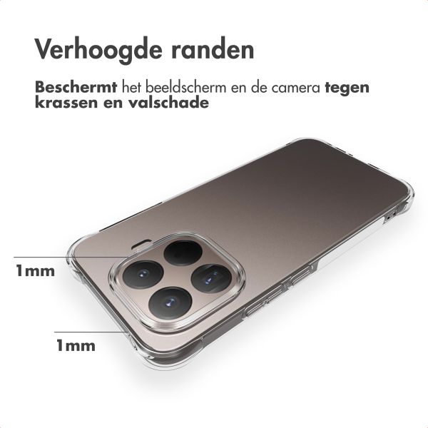 Accezz Clear Backcover Xiaomi 15T Pro - Transparant