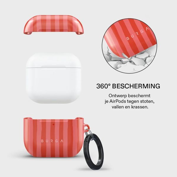 Burga Hardcase Apple AirPods 5 / 4 - Pomegranate